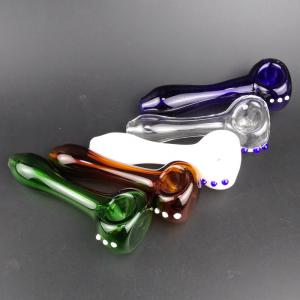 China Durable Hand Blown Glass Pipe , Glass Water Bubblers For Smoking on sale