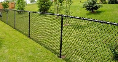 Waterproof Galvanized Chain Link Fence Fabric Roll Powder Coated