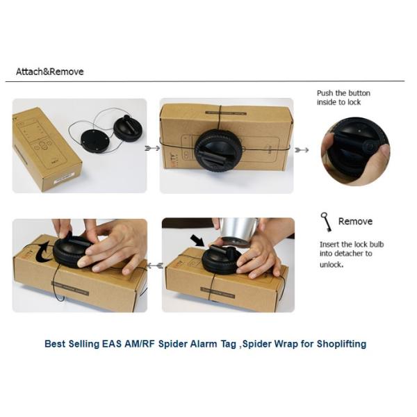 Remove Magnetic Security Tags Anti Shoplifting EAS Spider Tag