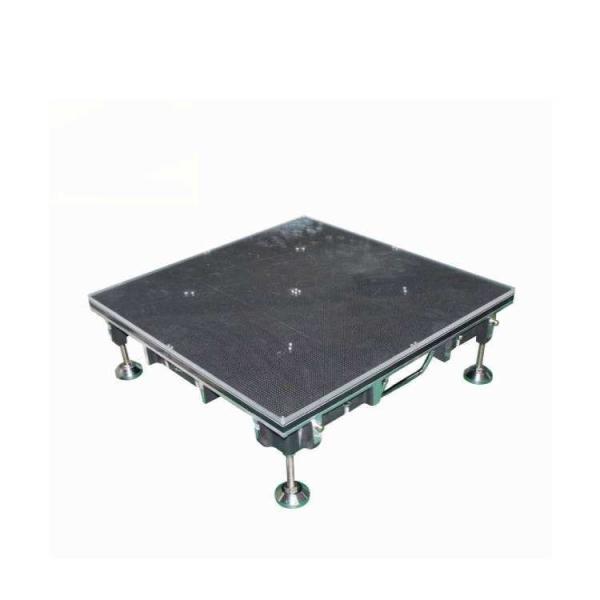 Lightweight Full Color LED Screen Floor Tiles 3.91mm LED Pixel Display FCC