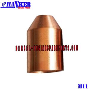 China Truck Bus Diesel Engine Spare Parts Copper Injector Sleeve For Cummins M11 3070486 on sale