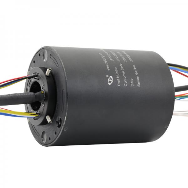 Cheap 16 Circuits Through Bore Slip Ring with a 25mm Hole for Signal Transmission for sale