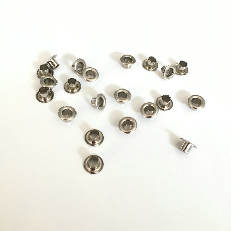 Wholesale garment eyelet metal eyelets for shoes bag clothing
