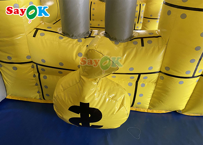 OEM Bank Vault Interactive Inflatable Game Inflatable IPS Shooting Game