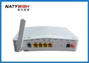 Quality White 1 VOIP GPON ONU Fiber To The Home Router Support Port Speed Limitation wholesale