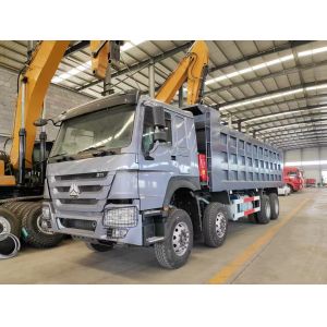 Quality 8x4 371HP Refurbished Howo Dump Truck CA3252P2K2BT1A1 Chassis Model wholesale
