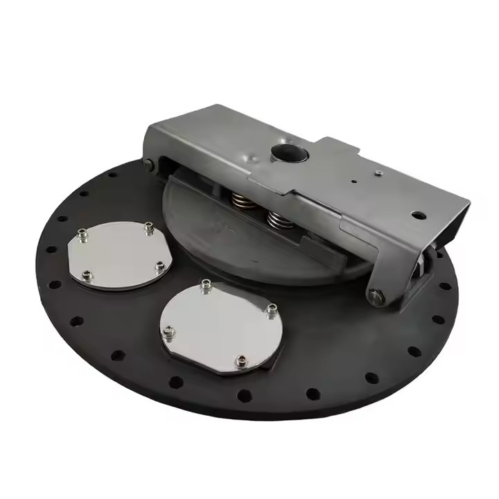 Aluminum high quality MC460A Durable Manhole Cover for Fuel Tank Truck