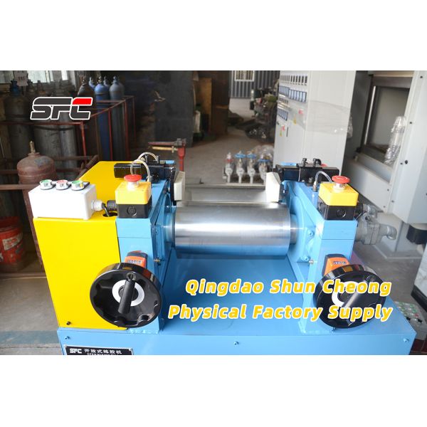 XK-160 Model Laboratory Open Mill with ø160×320 Roller and 5.5 kW Motor Power for Rubber Mixing