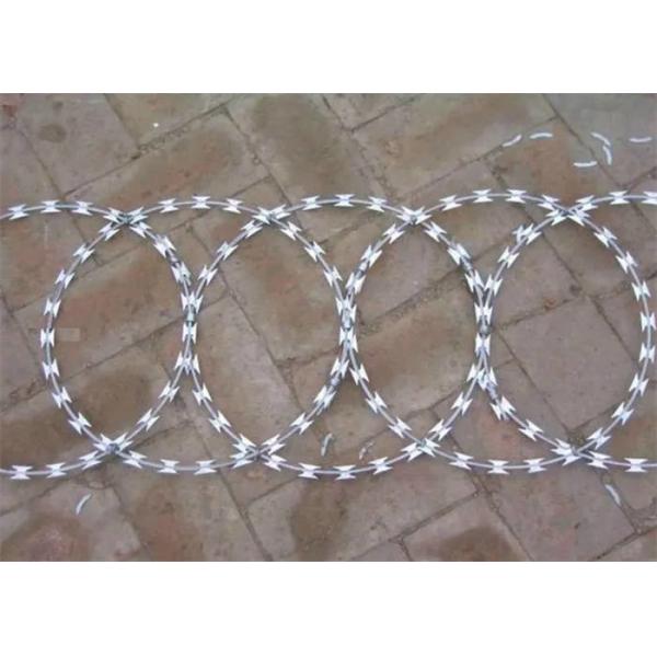Quality Flat Razor Wire Welded / Flatted Concertina Coil Manufacturers wholesale
