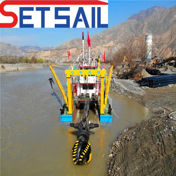 Qh4012 Diesel Engine Hydraulic 12 Inch Cutter Suction Sand Dredger