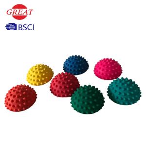 Quality Mat Surface Foot Massage Cushion , Inflatable Wobble Cushion Customized Logo wholesale