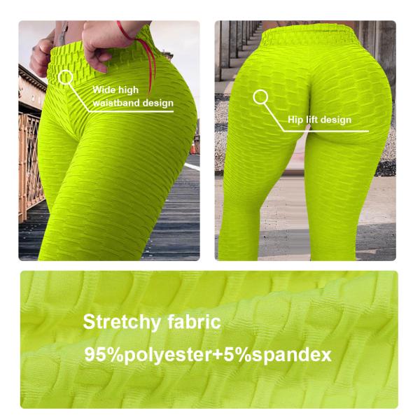HEXIN Multi Colors High Waist Yoga Leggings for Sustainable AS SHOW Workout Suit