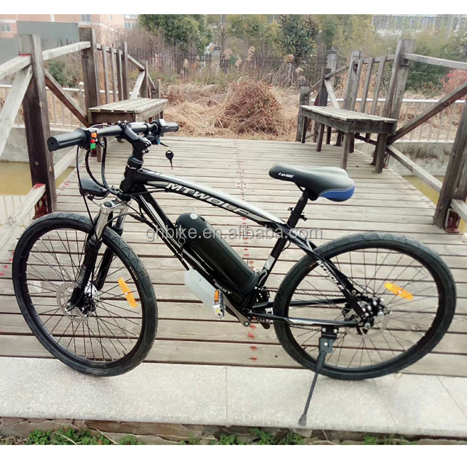26" Electric Mountain Bike with 6.8AH Battery Capacity and 24V 250W Front Wheel Motor in Europe