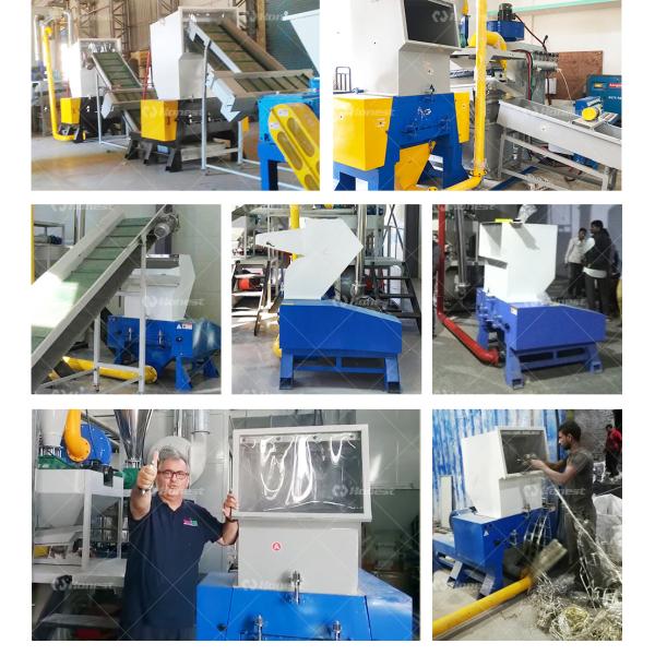 High Output Crusher Machine for Crushing Various Waste Materials with Compact Structure and Easy Operation