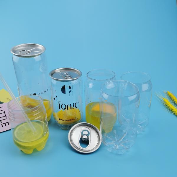 250ml 12oz 16oz 160mm Easy Open Plastic Beverage Cans