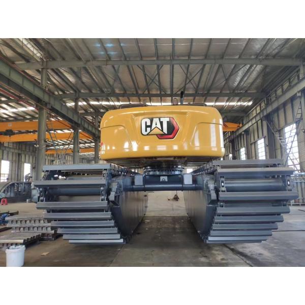 Dredge Amphibious Excavator Undercarriage Pontoon Floating Corrosion Resistant