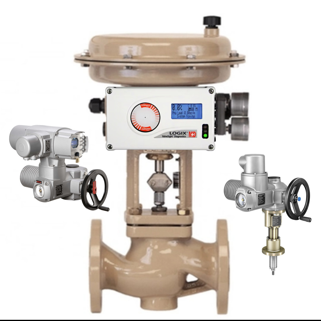 Intrinsically Safe Flowserve Logix 520MD Smart Digital Control Valve Positioner