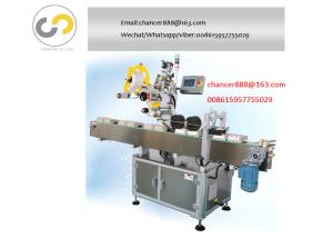 Quality Automatic egg carton sticker labeling machine, egg box labeler machine wholesale
