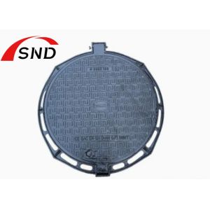 Buy cheap ISO9001:2015 DIN EN124 Ductile Iron Manhole Cover for Highway with D400 Class from wholesalers