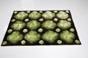 China 3D New Design Polyester Silk Carpet Rug on sale