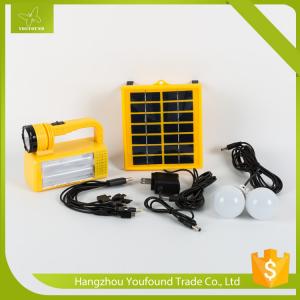Quality BN-5814 Solar Power Rechargeable Emergency Light Torch Solar System wholesale