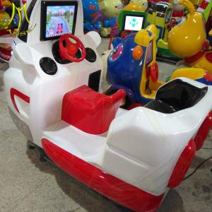 Quality Hansel electronic coin operated electric fiberglass kiddy ride machine wholesale