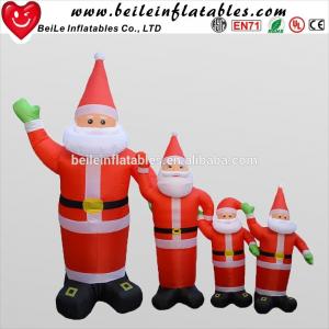 China Christmas gift decorations New advertising products inflatable Santa Claus inflatable model on sale