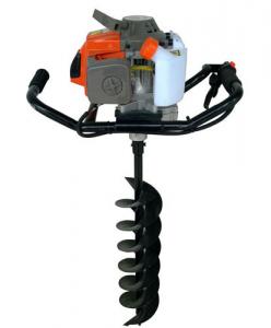 Quality 2 Stroke Gasoline Powered Earth ground hog post hole digger with Metal Material wholesale