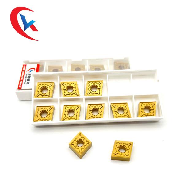 CNMG120404-TM Tungsten Carbide Inserts Chemical Coating For Steel Parts
