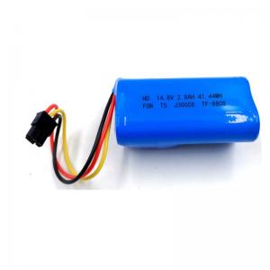 China 2600mAh 14.8 Volt 18650 Rechargeable Lithium Ion Battery on sale