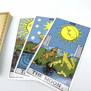 China Eco Friendly Tarot Playing Cards Matt Lamination With Booklet on sale