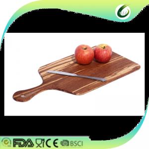 China wholesale black walnut wood chopping block with drip groove on sale