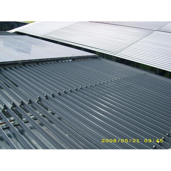 Aerofoils Louvre Facade System Decoration Durable Blade Length 7200mm MAX