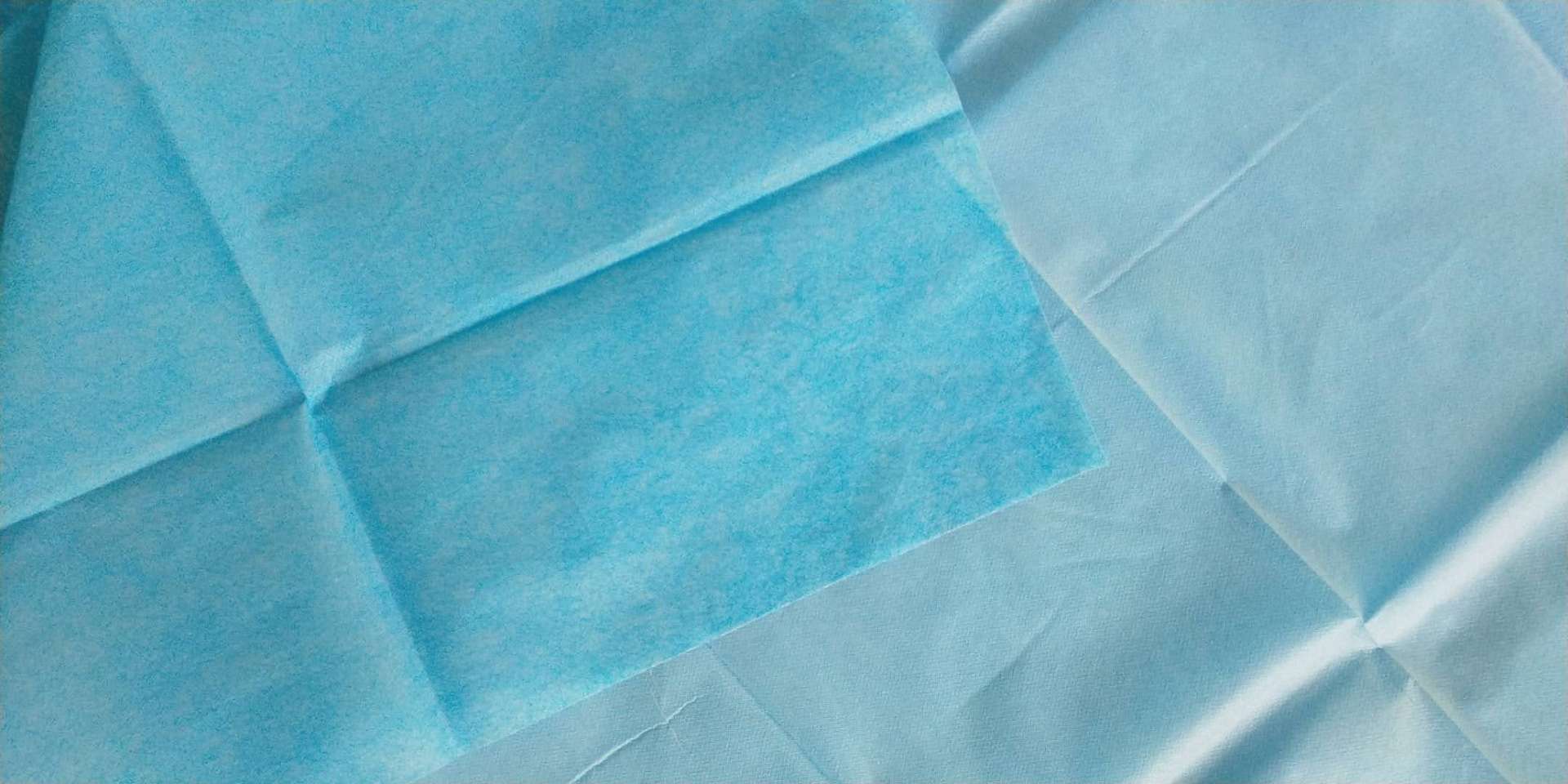 Nonwoven 80*200cm OEM Blue White Disposable Bed Cover Roll