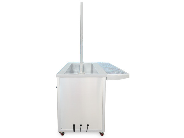 Double Tanks 330L Vertical Ultrasonic Blind Cleaning Machines 40KHz