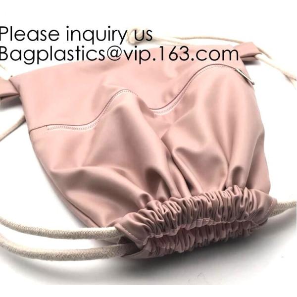 Fashion PU Leather Gift Bag Jewelry Pouch Drawstring Waterproof Bag Universal Headphone Protection Pouch/Portable Travel