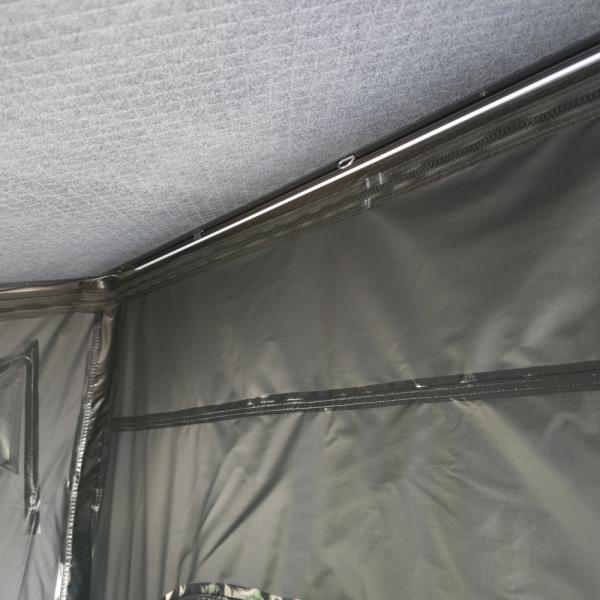 Ultra-Thin Roof Top Tent 12cm Aluminum Hard Shell 210x130cm