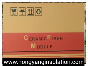 China HYWOOL 1260 Ceramic fiber module for furnace insulation heat preservation hybz-zk1000 on sale