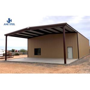 Quality Q235B/Q345B Grade Prefabricated Metal Shed With One Level for Easy Build Light Steel Hall wholesale