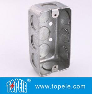 China TOPELE 58351 / 58361 / 58371 Galvanized Steel Box Rectangular Handy Box Utility Box on sale