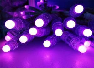 Quality RGB Full Color Led Pixel Lights 12MM Led Pixel Strings 0.3W IP67 Internal Protection wholesale