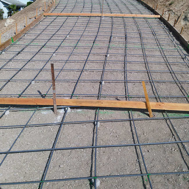 7mm 8mm 9mm Concrete Reinforcement Welded Wire Mesh Panels For Road Base