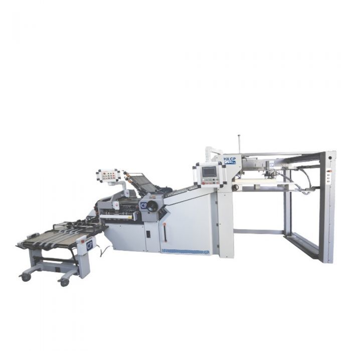 Auto Pallet Feeder Gantry Folding Machine Large Format No Manual Handling
