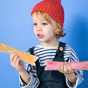 Ice pop mold bags application