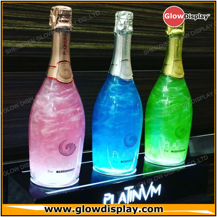 Tavasa Fragancias Platinvm Sparkling Wine Display Stand Champagne Bottle Glorifier
