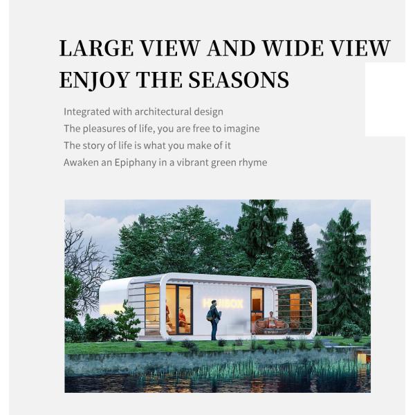 Best price House containers house capsule big space capsule house container mobile structure home for hotel