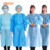 Blue Color Disposable Non Woven Medical SMS Sterile Surgical Isolation Gown Medical Materials & Accessories