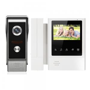 China Handset Door Video Intercom Entry System 4.3 Inch Color TFT LCD Screen on sale