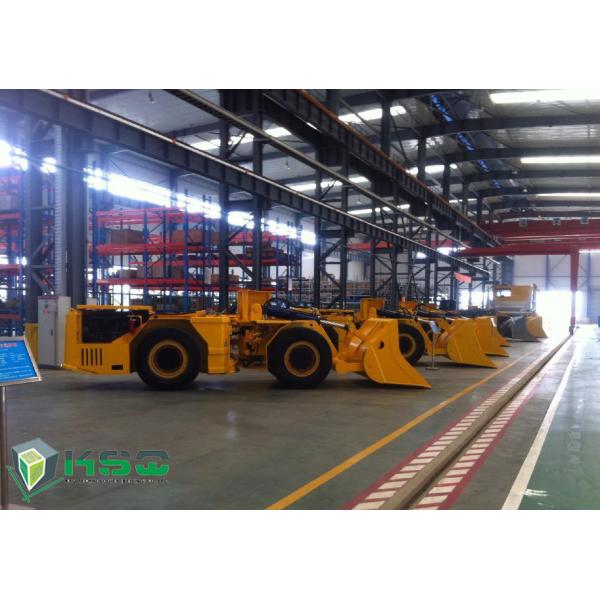 Diesel Engine Tunnel Loader Load Haul Trailers For Underground Mining Transporter