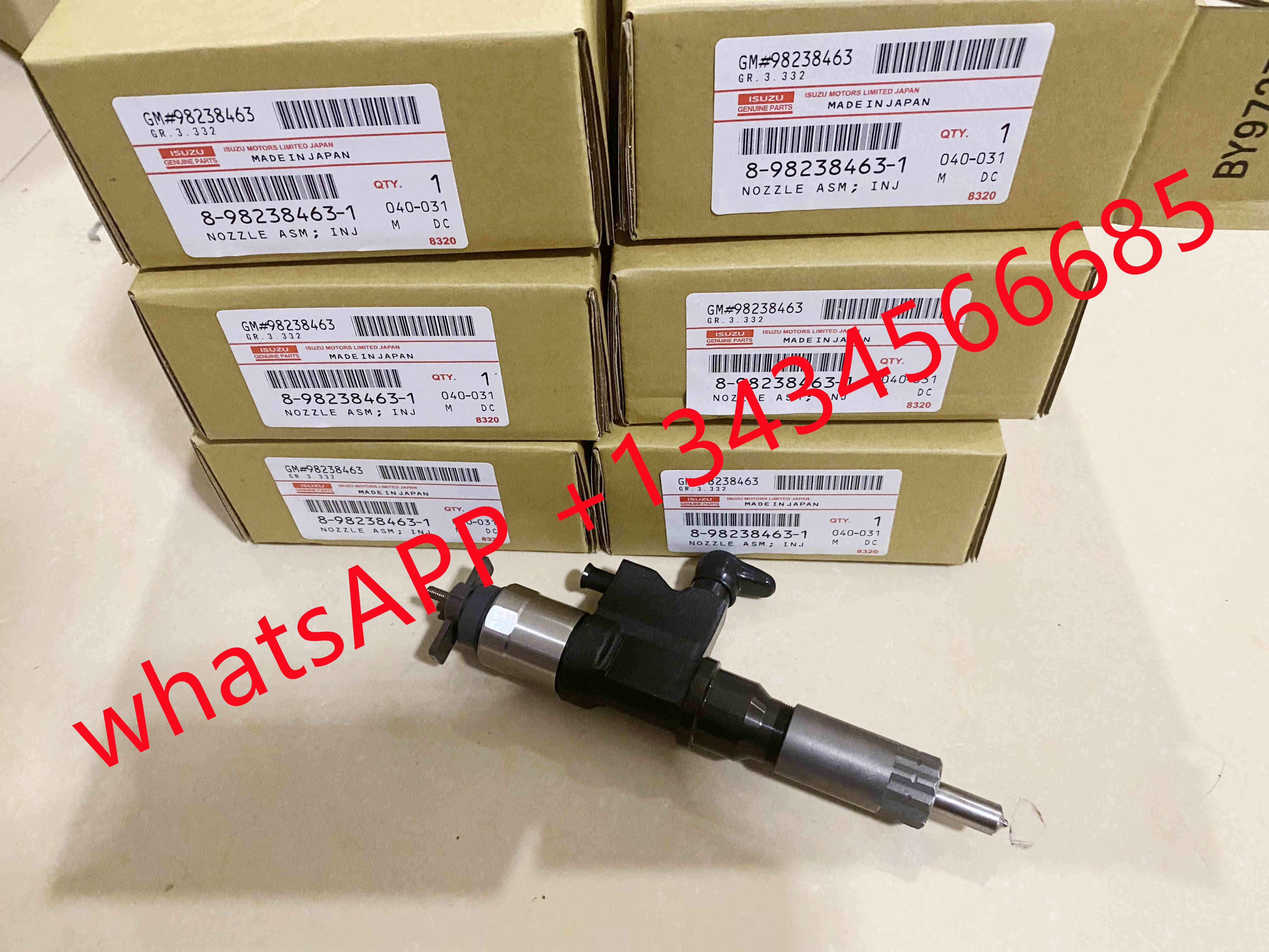 8-98238463-1 295050-1401 295050-1400 injector 4HK1 6HK1 diesel engine injector
